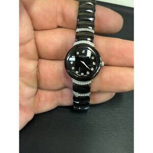 Wittnauer Black Ceramic Sapphire Crystal Women’s Watch!